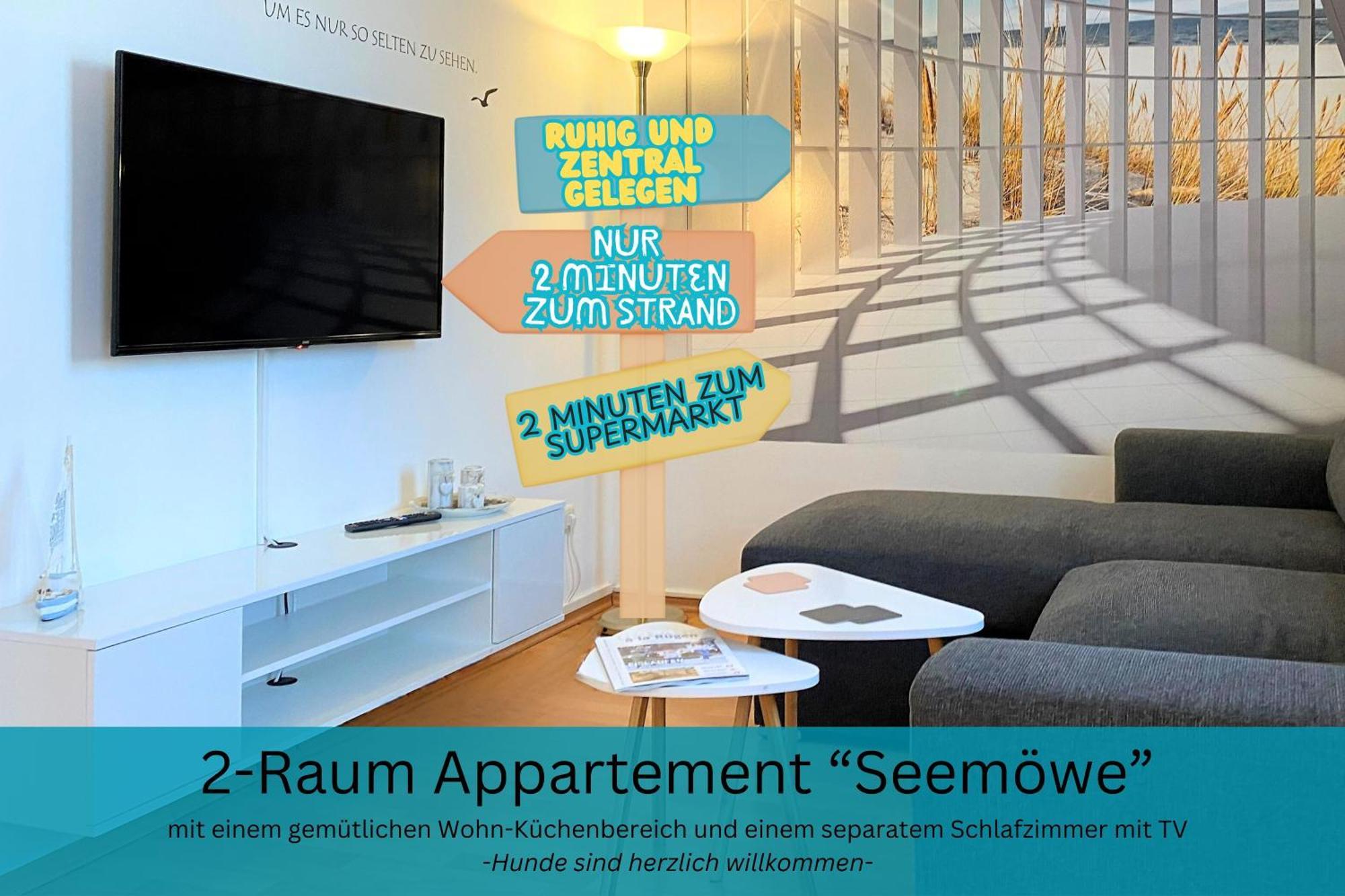 Kuestennest Seemoewe - 2 Raum Apartment *